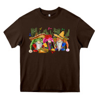 Chocolate Brown mexican gnomes Heavy Core Tee - CTS Tumbler Store