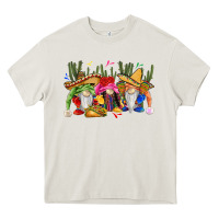 Cream mexican gnomes Heavy Core Tee - CTS Tumbler Store