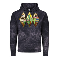 Cloud Black cactus serape cowhide Vintage Hoodie - JahusDesignShop