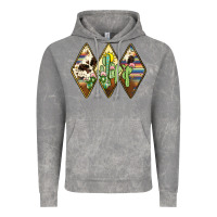 Cloud Rock cactus serape cowhide Vintage Hoodie - JahusDesignShop