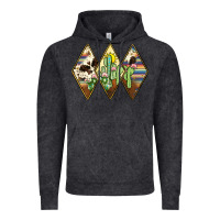 Vintage Black cactus serape cowhide Vintage Hoodie - JahusDesignShop