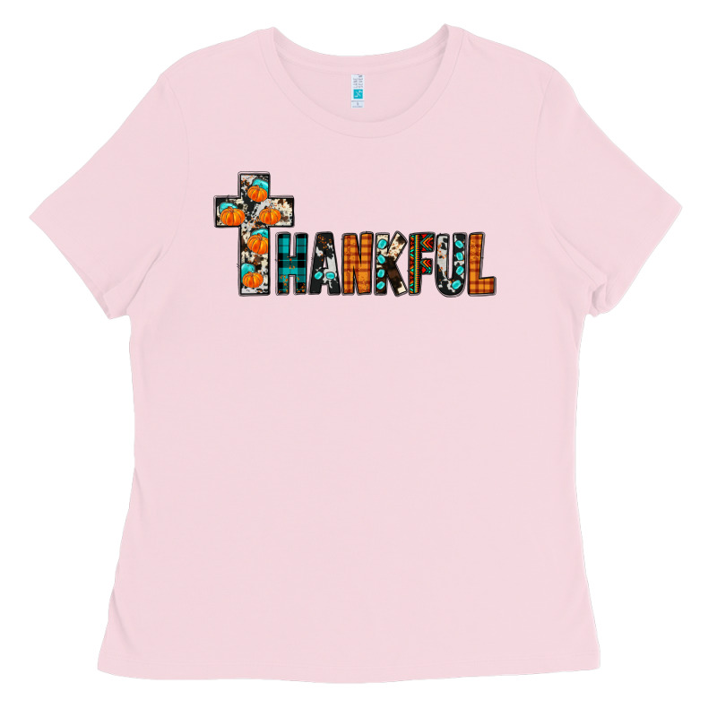 Thankful Ladies Tee by JahusDesignShop | Teevron