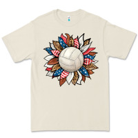 Volleyball Sunflower Premium Tee | Teevron