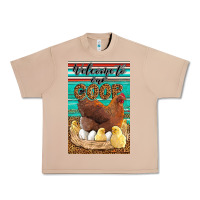 Burro Western Welcome To Our Coop Urban Heavy Tee - LillyAllenDesigns