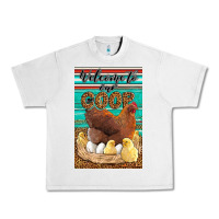 Western Welcome To Our Coop Urban Heavy Tee | Teevron