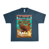 Midnight Navy Western Welcome To Our Coop Urban Heavy Tee - LillyAllenDesigns