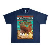 Navy Western Welcome To Our Coop Urban Heavy Tee - LillyAllenDesigns