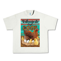 Pistachio Western Welcome To Our Coop Urban Heavy Tee - LillyAllenDesigns
