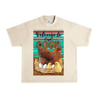 Sandshell Western Welcome To Our Coop Urban Heavy Tee - LillyAllenDesigns