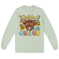 Matcha dont be a salty heifer Long Sleeve Tee - MaliasSmallBusiness