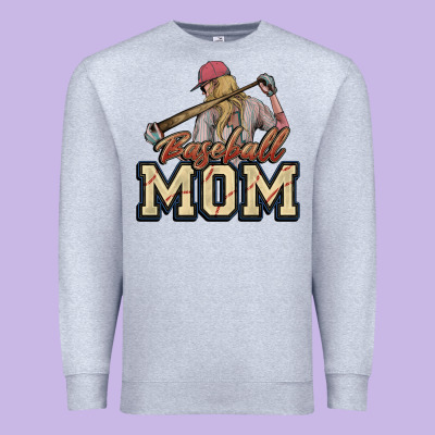 Baseball Mom Premium Sweatshirt Designed By Nancycooperartshop