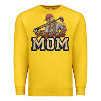 Lemon Baseball Mom Premium Sweatshirt - NancyCooperArtShop