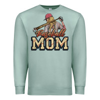 Seafoam Baseball Mom Premium Sweatshirt - NancyCooperArtShop