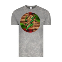 Cloud Rock leopard lightning bolt Christmas Vintage Tee - Jasminsmagicworld