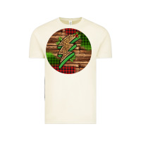 Vintage Arctic leopard lightning bolt Christmas Vintage Tee - Jasminsmagicworld
