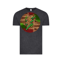 Vintage Black leopard lightning bolt Christmas Vintage Tee - Jasminsmagicworld