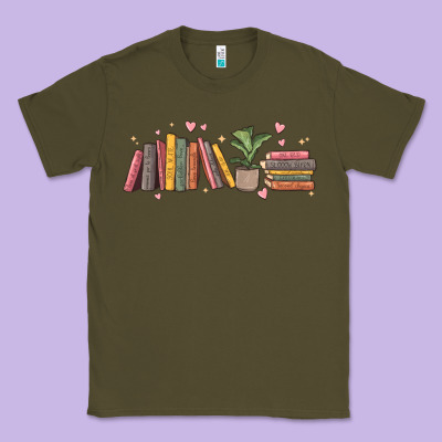 Book Tropes Classic Tee Designed By Maliassmallbusiness