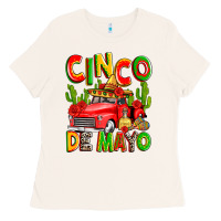 Bone cinco de mayo truck Ladies Tee - Zillion Design Studio