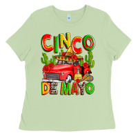 Matcha cinco de mayo truck Ladies Tee - Zillion Design Studio