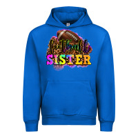 Cobalt football sister Urban Hoodie - OliviaCreatesArt