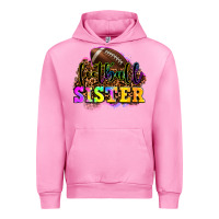Fuchsia Pink football sister Urban Hoodie - OliviaCreatesArt