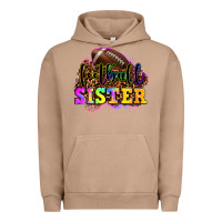 Pigment Burro football sister Urban Hoodie - OliviaCreatesArt