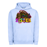 Pigment Grape Ice football sister Urban Hoodie - OliviaCreatesArt