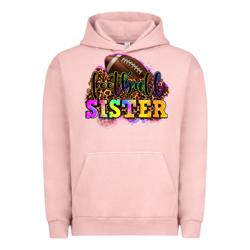 Football Sister Urban Hoodie by OliviaCreatesArt | Teevron