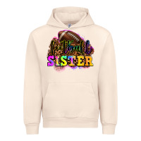 Sandshell football sister Urban Hoodie - OliviaCreatesArt