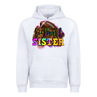 White football sister Urban Hoodie - OliviaCreatesArt