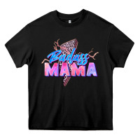 Black badass mama Heavy Core Tee - Zillion Design Studio