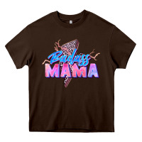 Chocolate Brown badass mama Heavy Core Tee - Zillion Design Studio