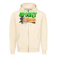 Sandshell spooky vibes Zipper Hoodie - BundleAndBundleShop