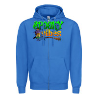 True Royal spooky vibes Zipper Hoodie - BundleAndBundleShop