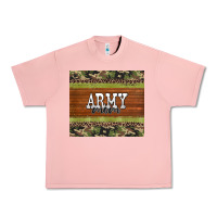 Salmon army mom leopard glitter camouflage Urban Heavy Tee - BarkalooDesign