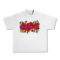 Lunar Rock Chingona with roses Urban Heavy Tee - AdoDesignShop