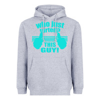 Heather Grey Who Just Farted This Guy Heavyweight Hoodie - Bettercallsaul