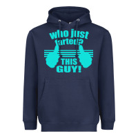 Navy Who Just Farted This Guy Heavyweight Hoodie - Bettercallsaul