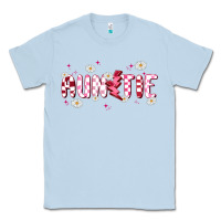 Dusty Blue auntie Classic Tee - MaliasSmallBusiness