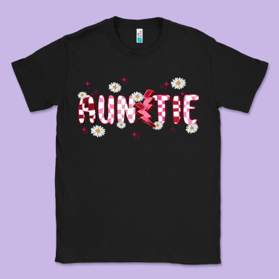 Auntie Classic Tee Designed By Maliassmallbusiness
