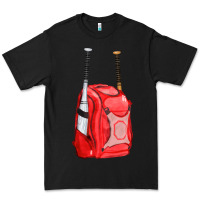 Black red bat backpack fa element Premium Tee - FaDigitalArtStudio