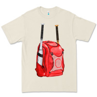 Bone red bat backpack fa element Premium Tee - FaDigitalArtStudio