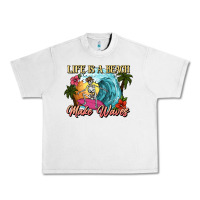 Lunar Rock Life is a beach make waves skeleton Urban Heavy Tee - NancyCooperArtShop