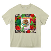 Mossy mexican flag Heavy Core Tee - CTS Tumbler Store