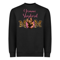 Black German Shepherd Mom Heavyweight Sweatshirt - Jasminsmagicworld