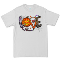 Dove Grey love halloween Premium Tee - CowhideDigitalArt