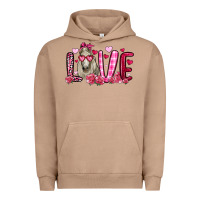 Pigment Burro valentines day love horse Urban Hoodie - OliviaCreatesArt