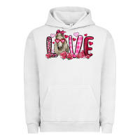 Pigment Lunar Rock valentines day love horse Urban Hoodie - OliviaCreatesArt