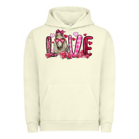 Pigment Pistachio valentines day love horse Urban Hoodie - OliviaCreatesArt