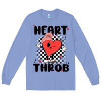 Colony Blue heart throb Long Sleeve Tee - MaliasSmallBusiness